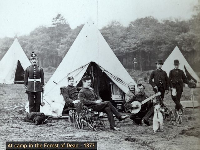 At camp - 1873